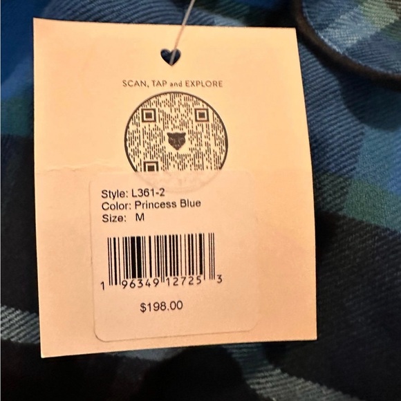 BNWT Lita by Ciara Revolve 100% cotton button down plaid - $198 (various sizes) - Picture 6 of 10